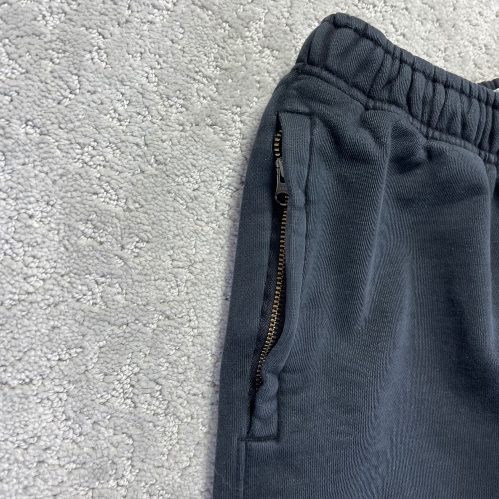 Nike Sweatpants Womens XS Black Faded Solo Swoosh Joggers Thick Heavy Fleece - Picture 3 of 16